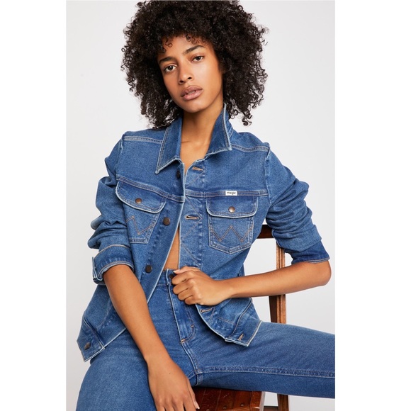 free people heritage denim jacket